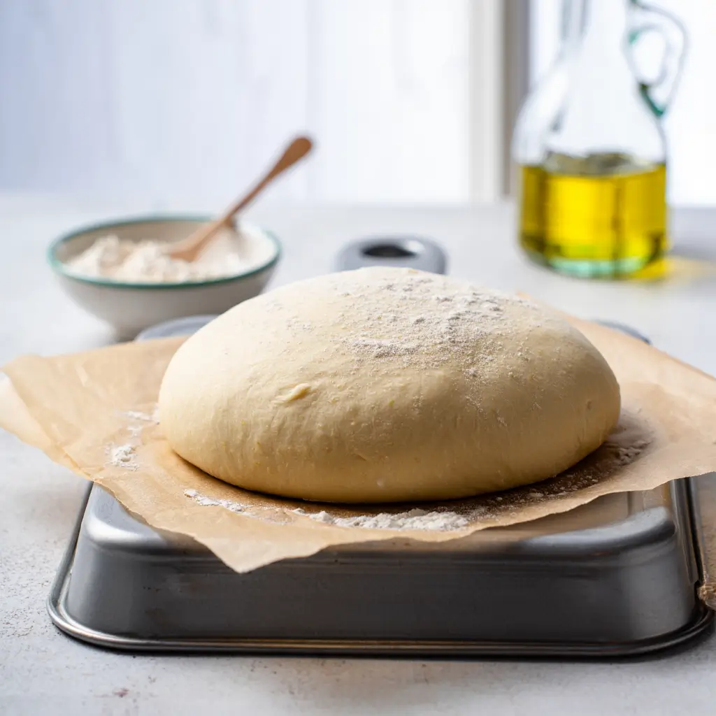 طريقة تحضير عجينة البيتزا الطرية خطوة بخطوة