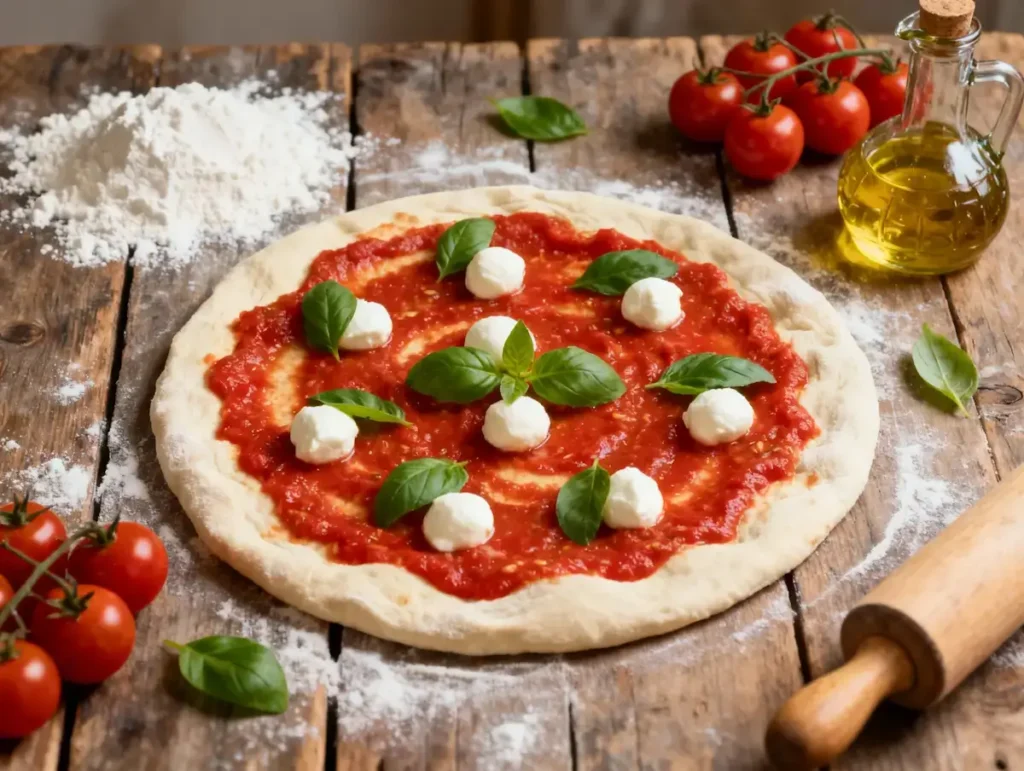 طريقة تحضير عجينة البيتزا خطوة بخطوة