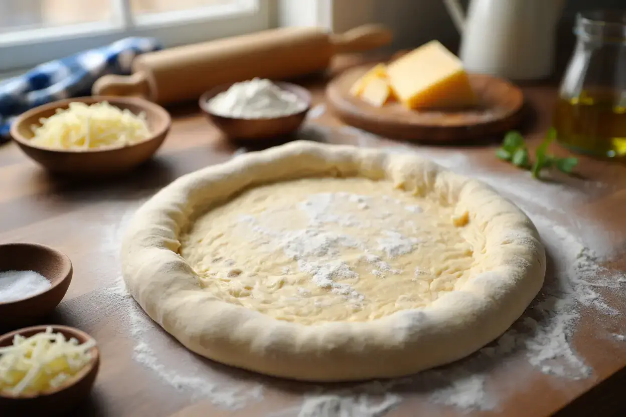 طريقة عمل عجينة البيتزا بالمقادير الأصلية بالمنزل خطوة بخطوة: مقادير سهلة ومضمونة
