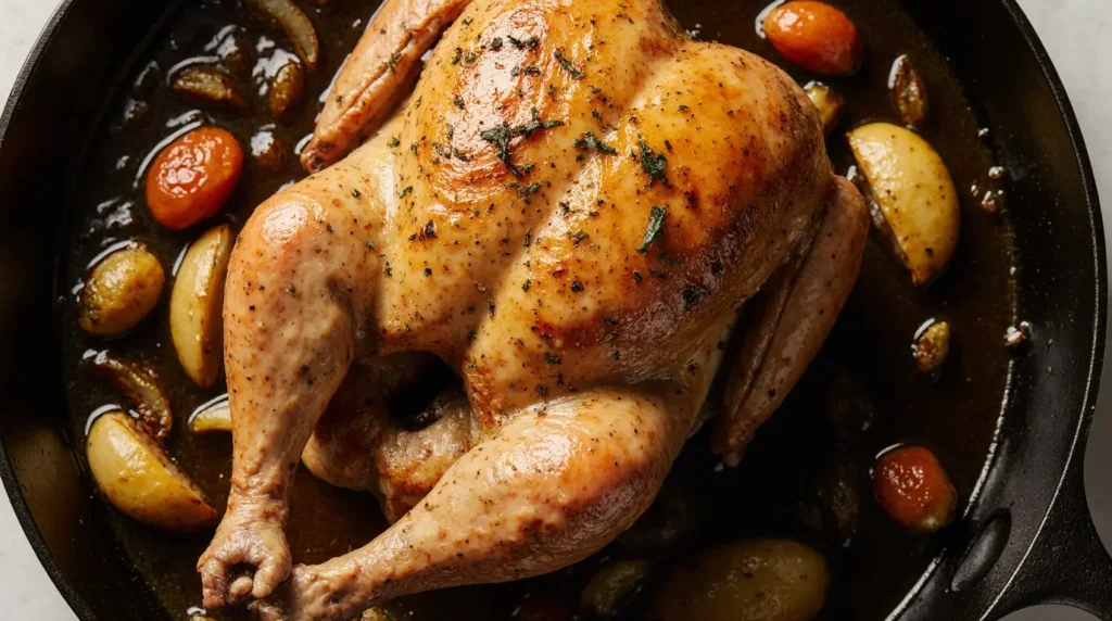 طريقة شواء الدجاج بالفرن: لنتائج مقرمشة ولحم طري