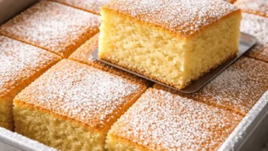 طريقة عمل كيك الرواني الهشة بمقادير مظبوطة.. تحلية مثالية مع الشاي