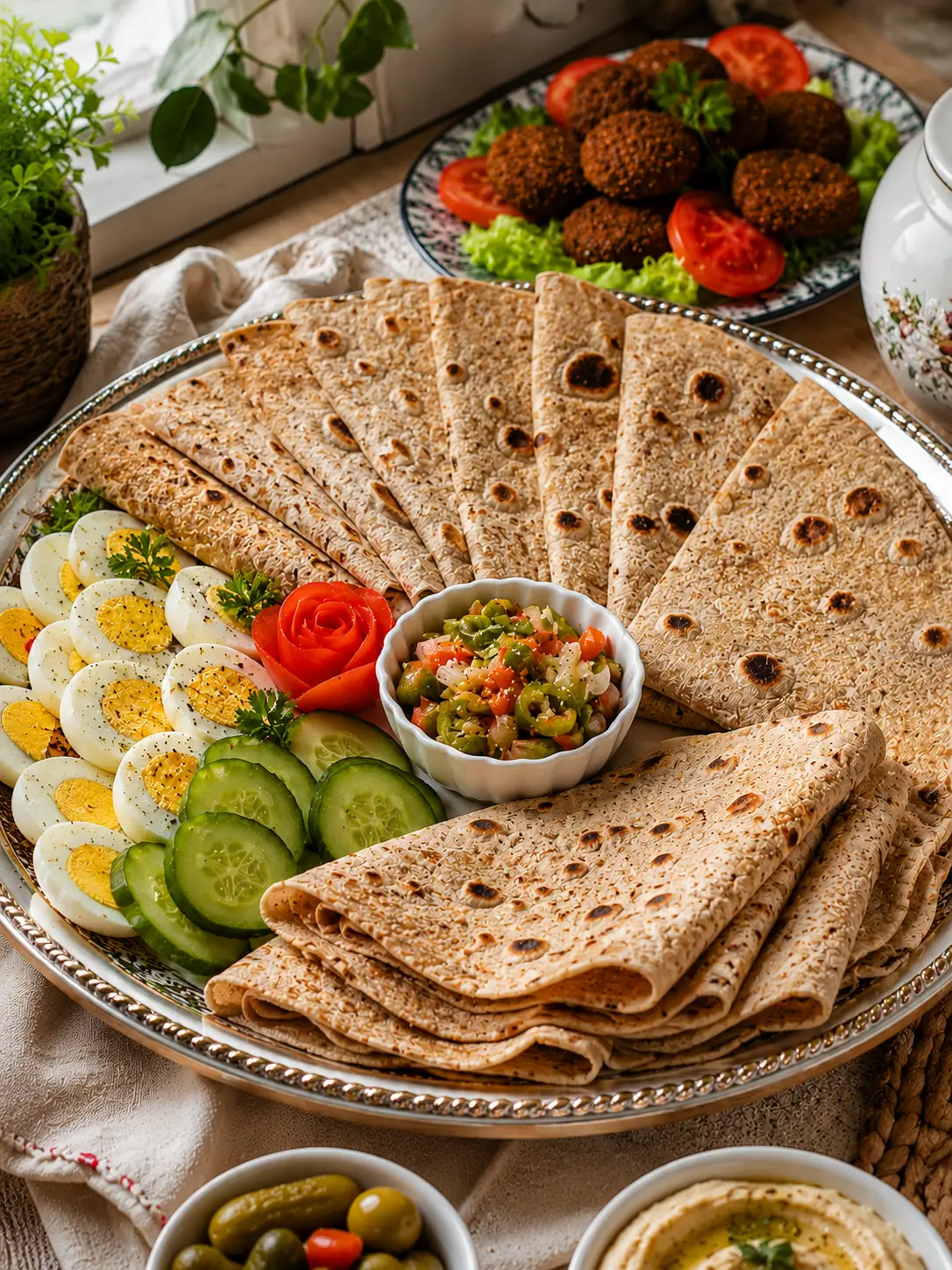 طريقة عمل خبز الصاج بالشوفان الصحي: خطوات سهلة لوجبة دايت مشبعة