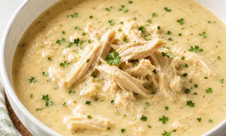 طريقة عمل شوربة الدجاج بالكريمة: خطوات سهلة لطعم غني وقوام مثالي