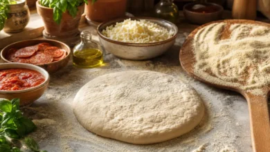 مقادير عجينة البيتزا بالكوب: ‎السر الإيطالي لعجينة مثالية