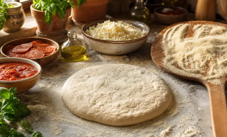 مقادير عجينة البيتزا بالكوب: ‎السر الإيطالي لعجينة مثالية