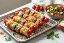 طريقة عمل تتبيلة الشيش طاووق بالكاتشب بخطوات سهلة ولذيذة